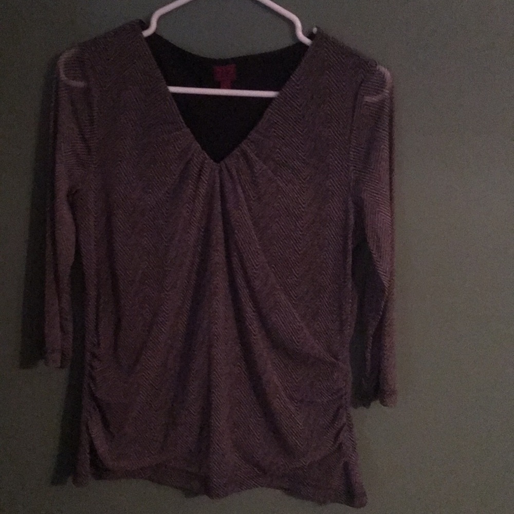 Light lined blouse.